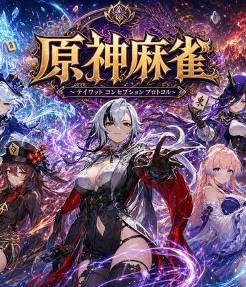 原神麻雀 テイワット 〜エレメンタル・コンセプション 「七つの国を統べる女神たちが、卓上で堕ちる」賭けるのは元素の誇り。奪うのは、けしからん体と子宮〜