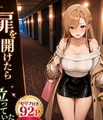 扉を開けたら明〇奈が立っていた