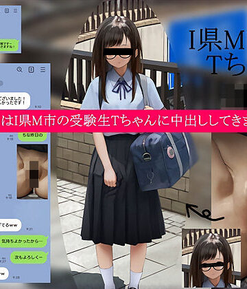 テグラユウキ|今回はI県M市の受験生Tちゃんに中出ししてきました。【2月10日まで高画質マン写＆本人目線モザイク無し画像付き】-中出し