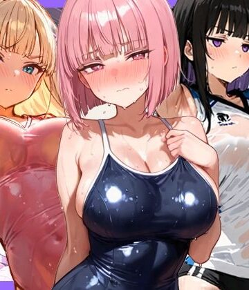 寝取られ三四郎|合宿中の部活女子が罰ゲームでハーレムセックスをさせられる話-制服