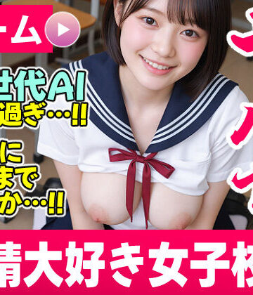 コメットパンチ|【次世代AI】射精大好き女子校生〜射精当番は君だ！絶頂へのカウントダウン！〜【AIヤバい】-動画・アニメーション