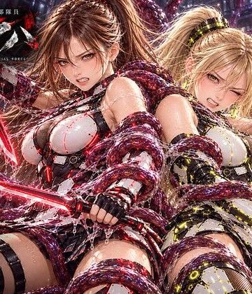 LUXE FILMS|対怪異特殊部隊員アヤハ 〜敗北した戦闘員は、怪人組織の苗床にされる〜【全敗北シーン動画付き】-拘束